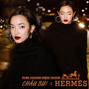 Châu Bùi mặc thiết kế “Made in Vietnam” dự show của Hermès