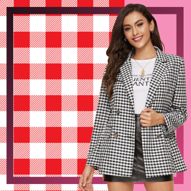 Hơn cả vẻ đẹp cổ điển, họa tiết Gingham luôn nằm trong “wish-list” thời trang những ngày vào Hạ