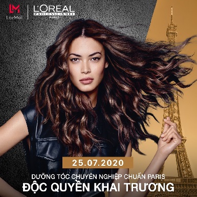 Hàng ngàn quà tặng nhân dịp L’Oréal Professionnel lần đầu tiên ra mắt gian hàng chính hãng trên LazMall