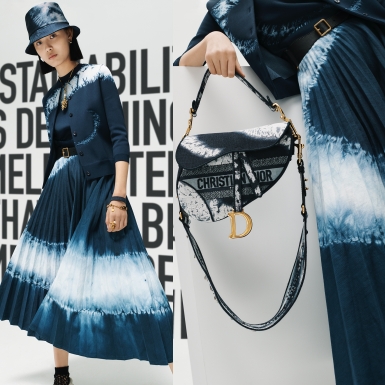 Vũ điệu Thu 2020 thêm quyến rũ với những họa tiết Tie-Dye của Dior