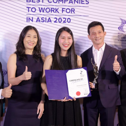 “Nơi làm việc tốt nhất châu Á 2020” gọi tên một đại diện đến từ Việt Nam