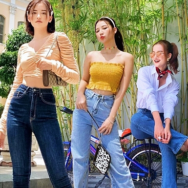 Ngắm street style sao Việt học cách phối quần jeans thời thượng