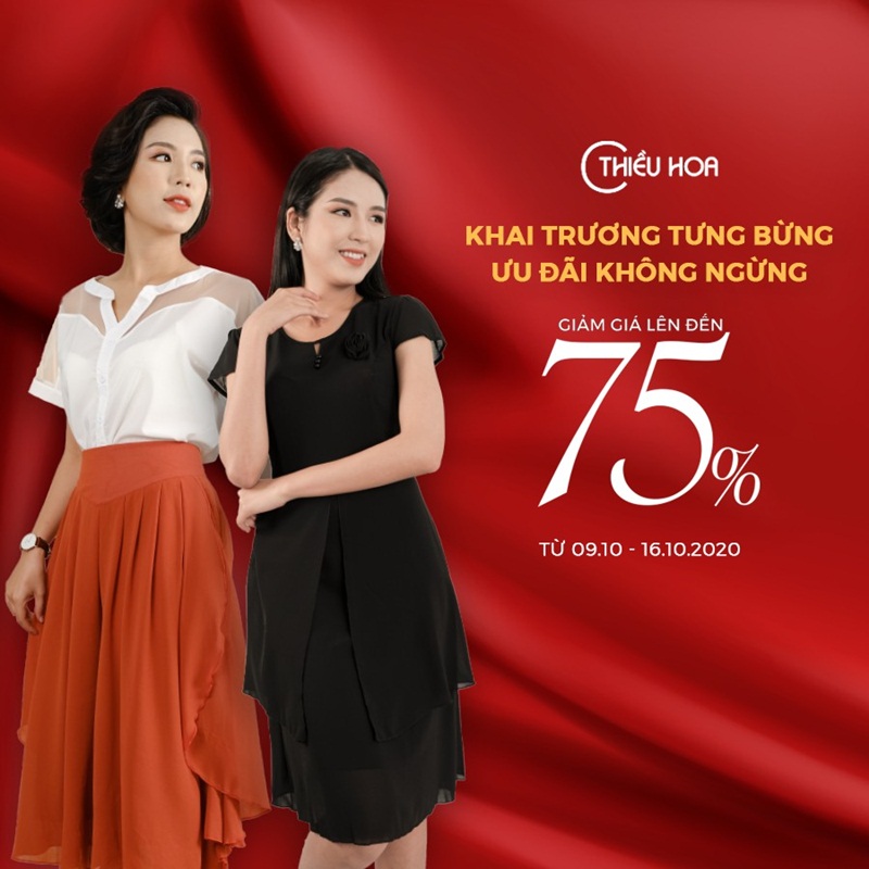 Thời trang Thiều Hoa chính thức khai trương chuỗi cửa hàng tại Hồ Chí Minh