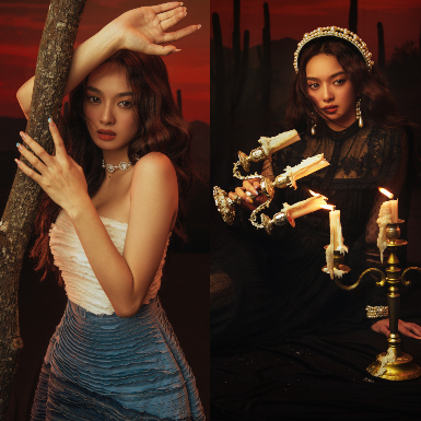 Kaity Nguyễn hóa “Quý cô trăng máu” đầy ma mị và quyến rũ trong bộ ảnh Halloween mới