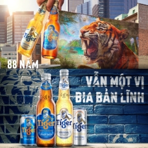 Tiger Beer kỷ niệm 88 năm – Vẫn một vị bia bản lĩnh