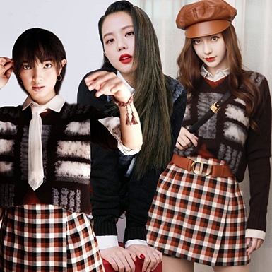 Jisoo (BLACKPINK) “đụng hàng” Châu Bùi, Angelababy nguyên set Dior