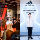 Karik “cháy hết cỡ” trong ngày ra mắt hệ thống cửa hàng adidas tại Crescent Mall