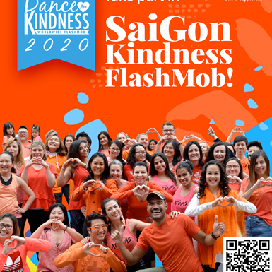 Sự kiện nhảy Flashmob tại Sài Gòn dự kiến thu hút hàng trăm người để gây quỹ cứu trợ miền Trung