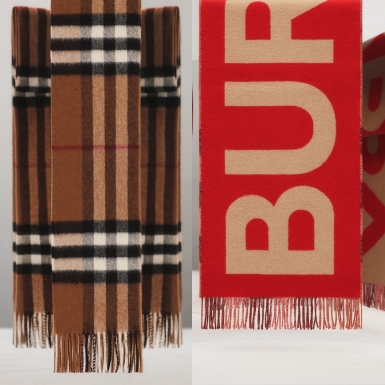 Thế giới khăn muôn màu, muôn vẻ của Burberry cho mùa Giáng Sinh 2020