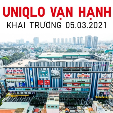 Cửa hàng UNIQLO thứ tư tại Tp.HCM sẽ khai trương tại TTTM Vạn Hạnh vào ngày 05/03