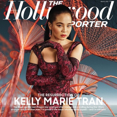 Kelly Marie Trần tiếp tục tỏa sáng trong trang phục CONG TRI trên ấn phẩm The Hollywood Reporter tháng 3