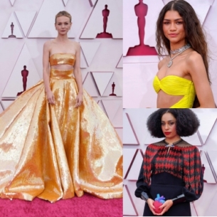 Thảm đỏ Oscar 2021 lộng lẫy những sắc màu từ những tài năng và nhan sắc đình đám Hollywood