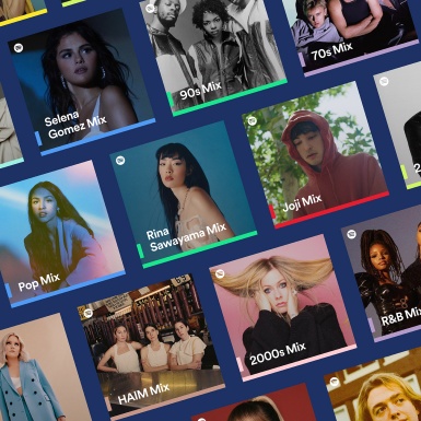 Spotify ra mắt danh sách phát được cá nhân hóa theo nghệ sĩ, thể loại và các bài hát yêu thích nhất thập niên