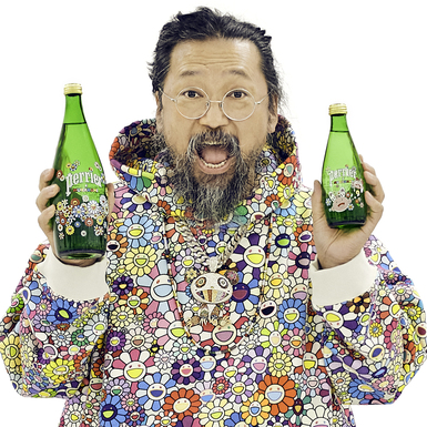 PERRIER hợp tác cùng nghệ sĩ đương đại Takashi Murakami trong phiên bản giới hạn