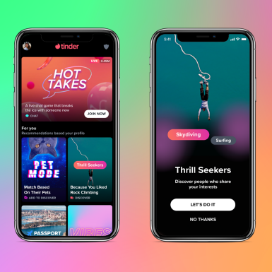 Tinder mở rộng tính năng video, tăng cường trải nghiệm kết nối