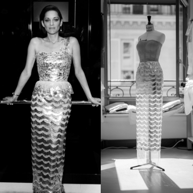 Marion Cotillard hé lộ về “siêu phẩm” đầm Chanel couture “ngốn” 322 giờ làm việc