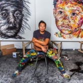Hành trình từ nghệ nhân đóng giày đến họa sĩ đương đại của nghệ sĩ Hom Nguyen