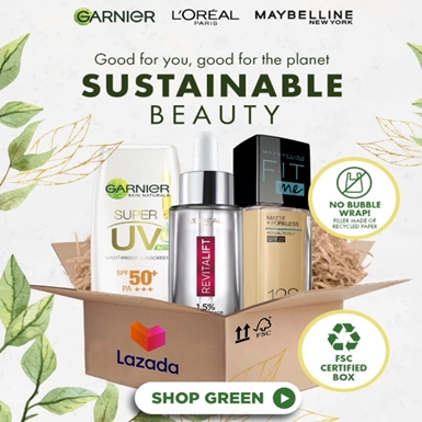 L’Oréal và Lazada: Làm đẹp bền vững với những “bưu kiện xanh”