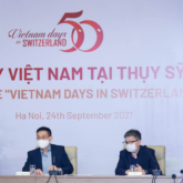 Ngày Việt Nam tại Thụy Sỹ 2021: Ôn lại hành trình 50 năm quan hệ hợp tác giữa Việt Nam và Thụy Sỹ