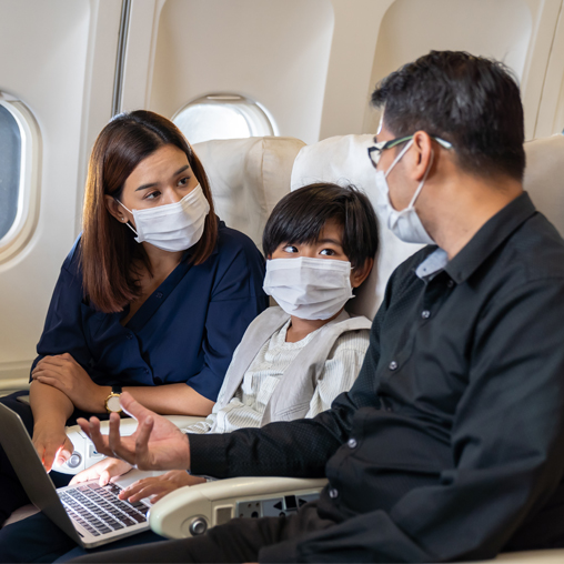 “Bí kíp” hạn chế nguy cơ lây nhiễm virus SARS-CoV-2 trên máy bay