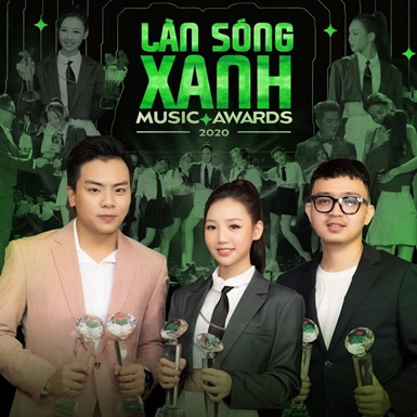 AMEE, MONSTAR, Hứa Kim Tuyền nhận giải thưởng “Làn Sóng Xanh Music Awards 2021”