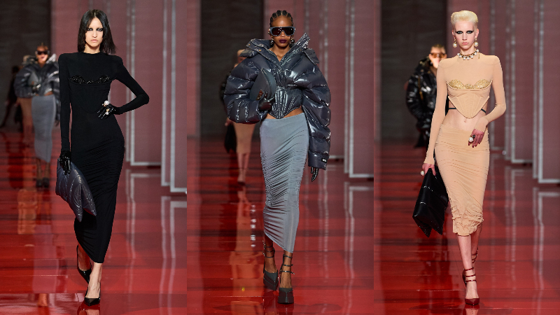 BST Versace Thu Đông 2022: Dấu ấn gợi cảm của thời trang phái nữ được gói gọn trong corset