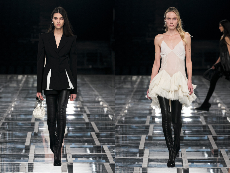 bst givenchy thu dong 2022 paris fw 24 - Dấu ấn “Streetwear Couture” thống trị sàn diễn ra mắt BST Thu Đông 2022 của Givenchy