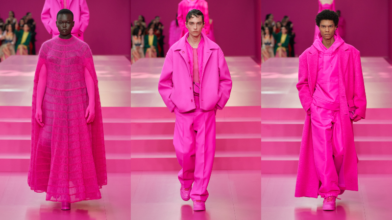 NTK Pierpaolo Piccioli phủ hồng Tuần lễ Thời trang Paris với BST Valentino Thu Đông 2022