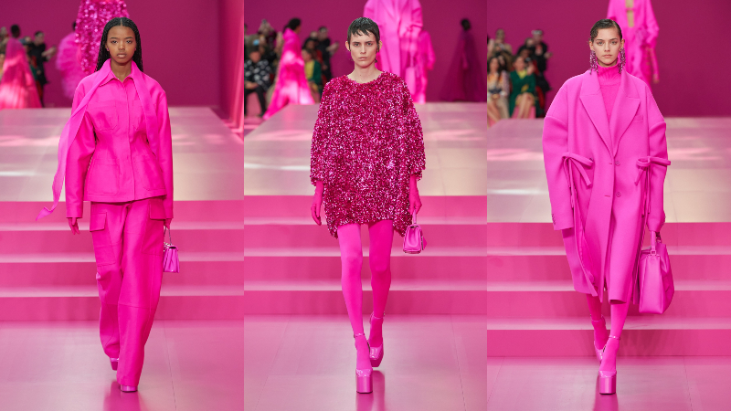 NTK Pierpaolo Piccioli phủ hồng Tuần lễ Thời trang Paris với BST Valentino Thu Đông 2022