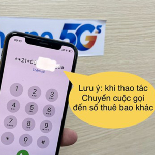 Cảnh báo lợi dụng tính năng Chuyển hướng cuộc gọi để đánh cắp mã OTP