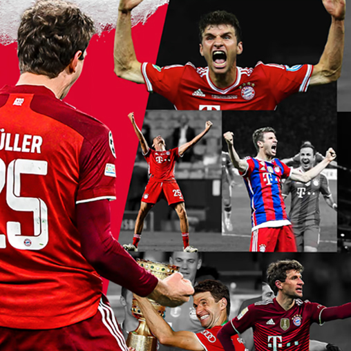 Thomas Müller 24 năm gắn bó với Bayern: 7 điều quyến rũ và ‘duy nhất’