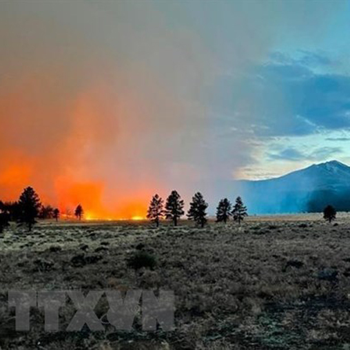 ​Hơn 6.000 người phải sơ tán do cháy rừng lan rộng ở Tây Nam nước Mỹ
