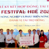 Ngân hàng Nông nghiệp và Phát triển Nông thôn Việt Nam đồng hành cùng sự kiện Festival Huế 2022
