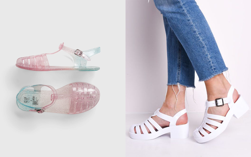 Sự trở lại của Jelly Sandals