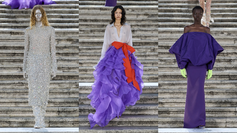 bst valentino haute couture thu dong 2022 13 - Thổn thức trước vẻ đẹp mê hoặc từ các tạo tác Haute Couture của Pierpaolo Piccioli mùa Thu Đông 2022