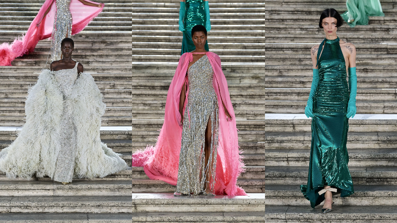 bst valentino haute couture thu dong 2022 32 - Thổn thức trước vẻ đẹp mê hoặc từ các tạo tác Haute Couture của Pierpaolo Piccioli mùa Thu Đông 2022