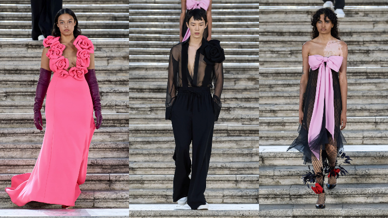 bst valentino haute couture thu dong 2022 7 - Thổn thức trước vẻ đẹp mê hoặc từ các tạo tác Haute Couture của Pierpaolo Piccioli mùa Thu Đông 2022