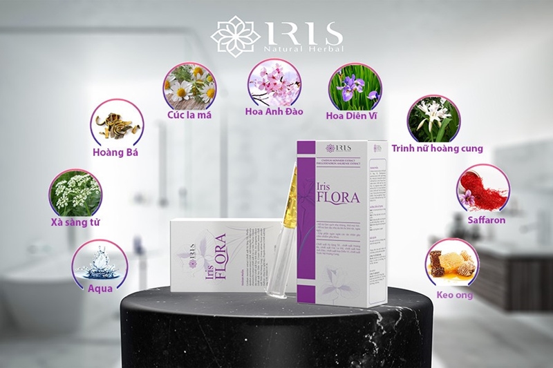 tinh chat phu khoa Iris Flora 3 - Iris Flora – Bí quyết gìn giữ vẻ đẹp bên trong cho mỗi người phụ nữ