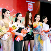 Diệp Lâm Anh, Hoàng Thuỳ, Lâm Khánh Chi đọ sắc tại vòng sơ khảo cuộc thi sắc đẹp