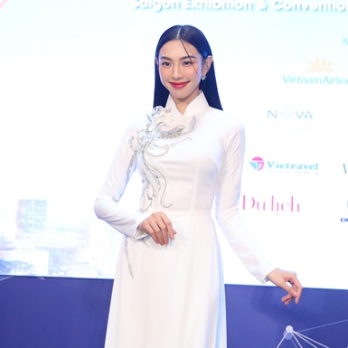 Hoa hậu Thùy Tiên trở thành Đại sứ truyền thông Hội chợ Du lịch Quốc tế Thành phố Hồ Chí Minh 2022