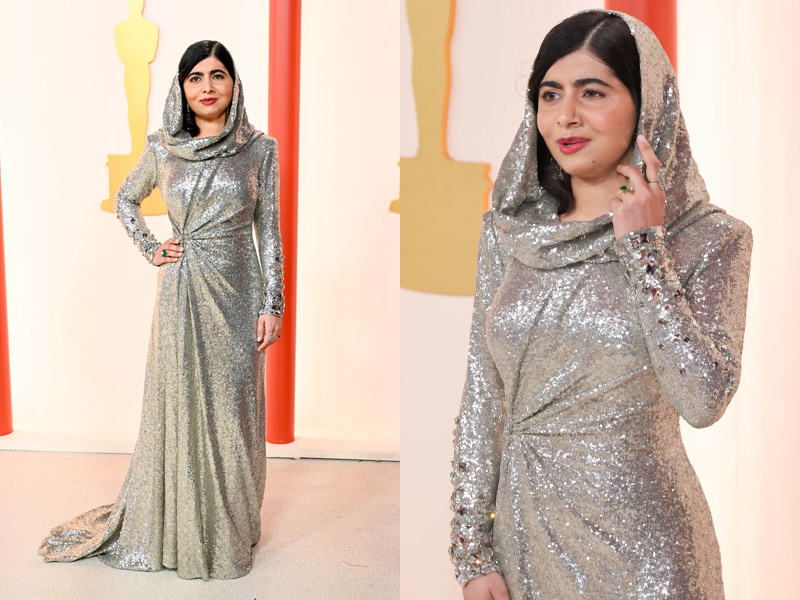 Malala Yousafzai  - #Oscar2023: Khoảnh khắc thời trang tỏa sáng của dàn sao từ Á sang Âu với các thiết kế lộng lẫy nhất