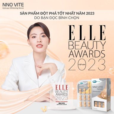 Serum NNO VITE – tự hào được vinh danh tại Lễ trao giải ELLE Beauty Awards 2023
