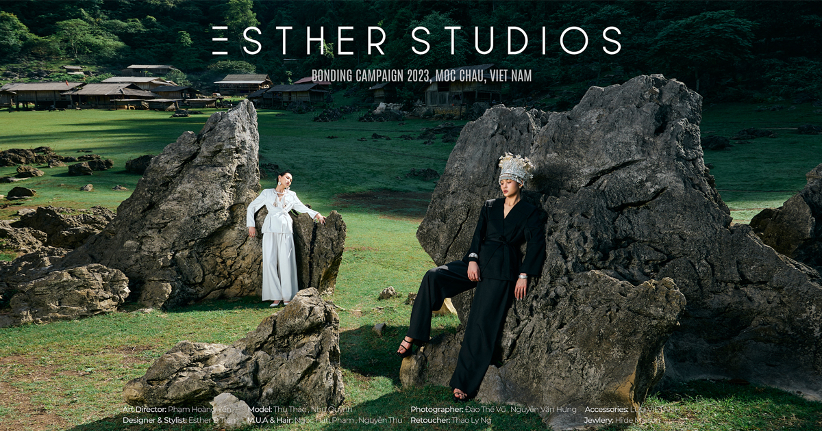 Esther Studios Campaign SS23 - Sức mạnh mãnh liệt của dòng chảy trong thời trang, văn hoá và tinh thần - Tạp chí Đẹp