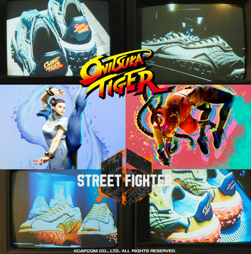onitsuka tiger x street fighter - 2