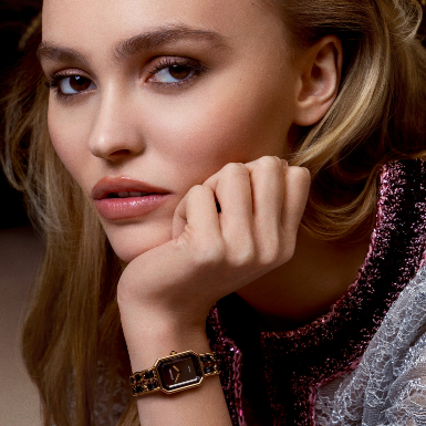 lily rose depp dai dien dong ho chanel premiere edition originale - featured image