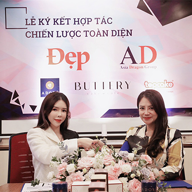 Asia Dragon Group x Tạp chí Đẹp chính thức ký thỏa thuận hợp tác toàn diện cho các dự án trong tương lai