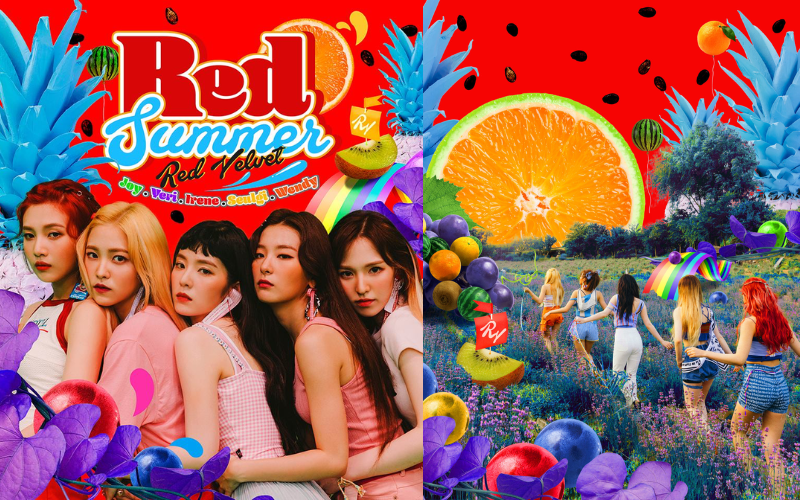 Kinh ngạc với ẩn ý đằng sau 5 màu sắc nguyên thủy của nữ hoàng concept” Red Velvet