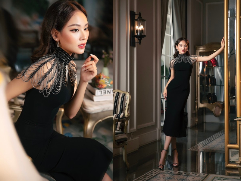Hoa hậu Mai Phương thanh lịch trong loạt thiết kế mới nhất của NTK Lê Thanh Hòa