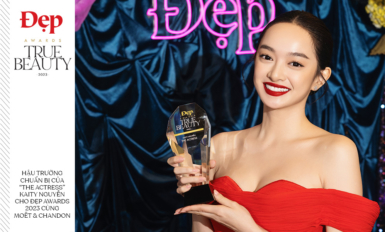 Hậu trường chuẩn bị của “The Actress” Kaity Nguyễn cho Đẹp Awards 2023 cùng MoëT & Chandon