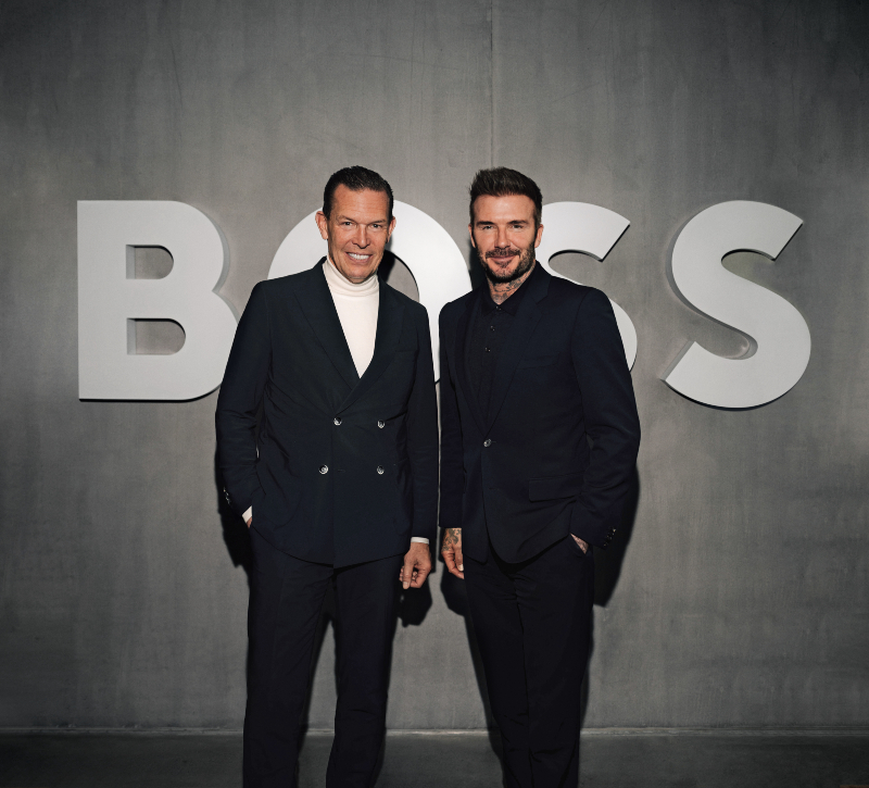 hugo boss hop tac voi david beckham - 1